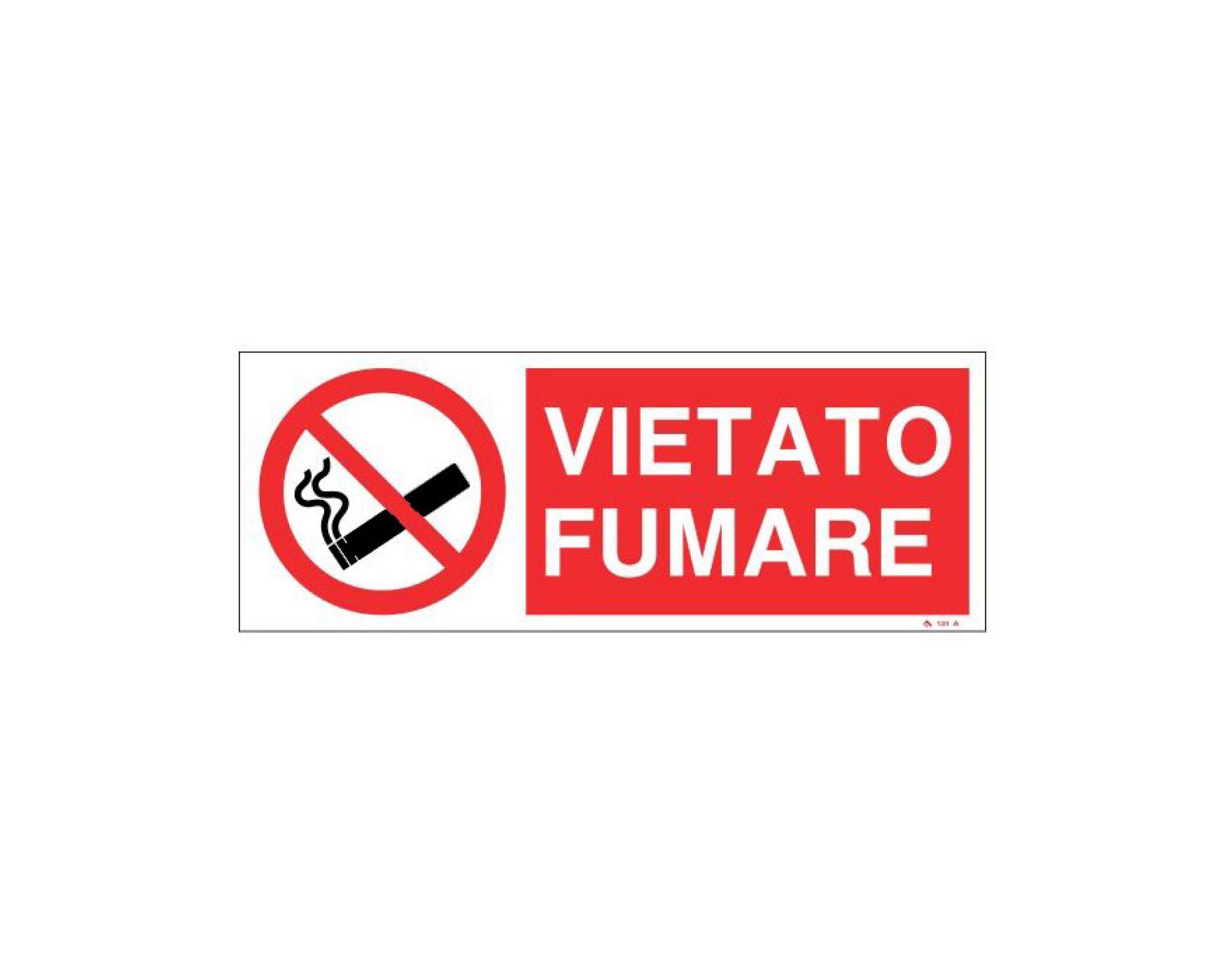 Cartello vietato fumare