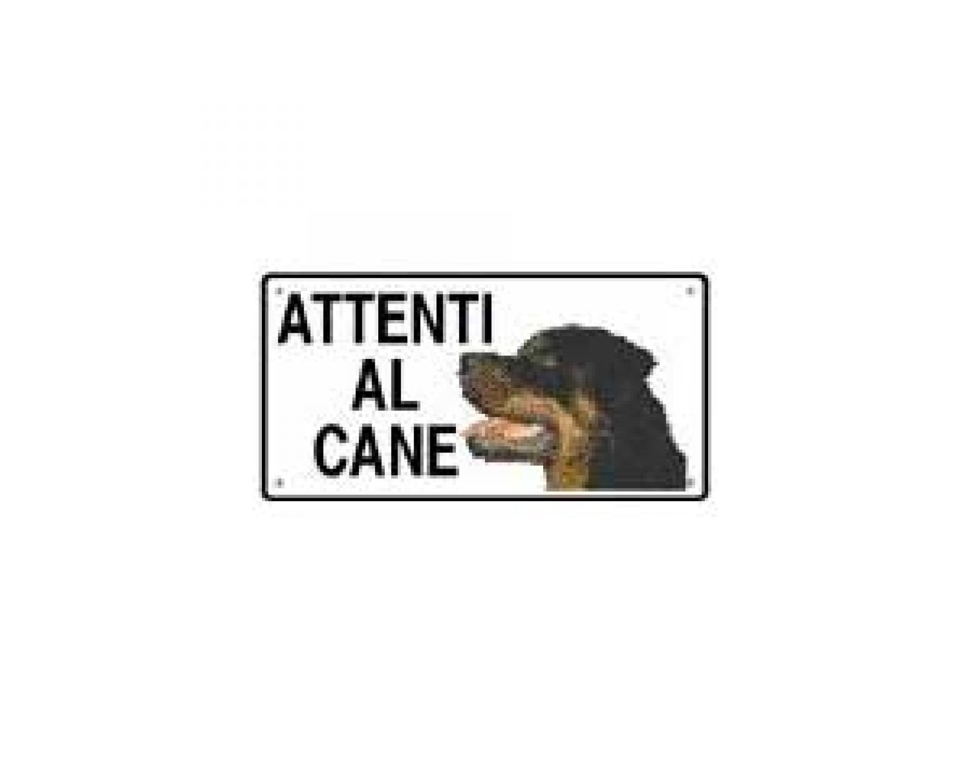 cartello attenti al cane