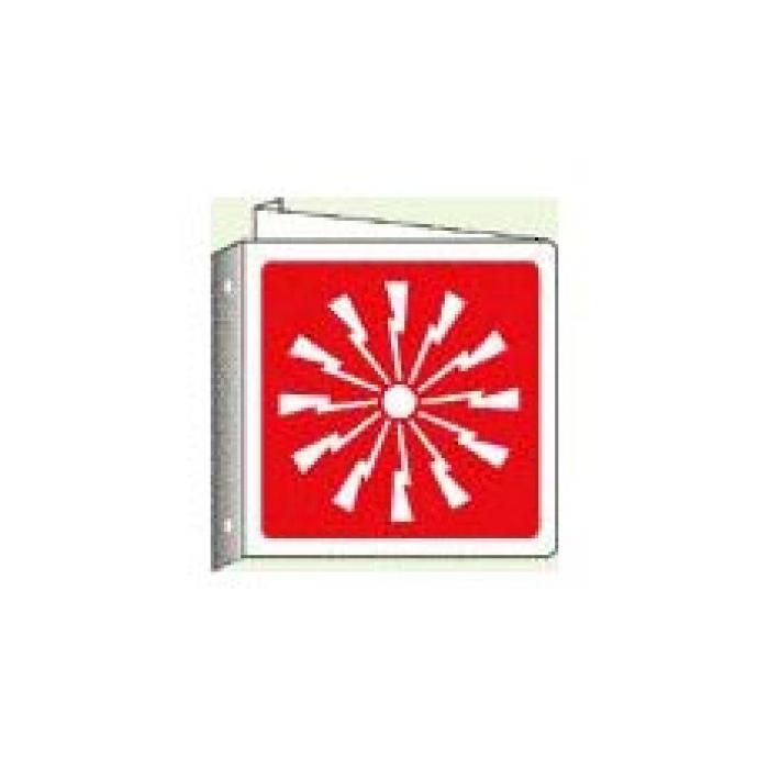Kiwistar Cartello Magnetico Di Emergenza A Righe - Targa Magnetica Personalizzata Per Auto, Porte, Superfici Metalliche - 3