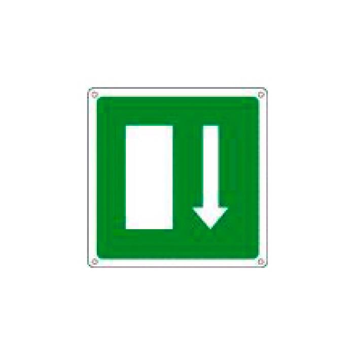 Cartelli Segnaletici di Sicurezza: ALLUMINIO PERICOLO 350x350