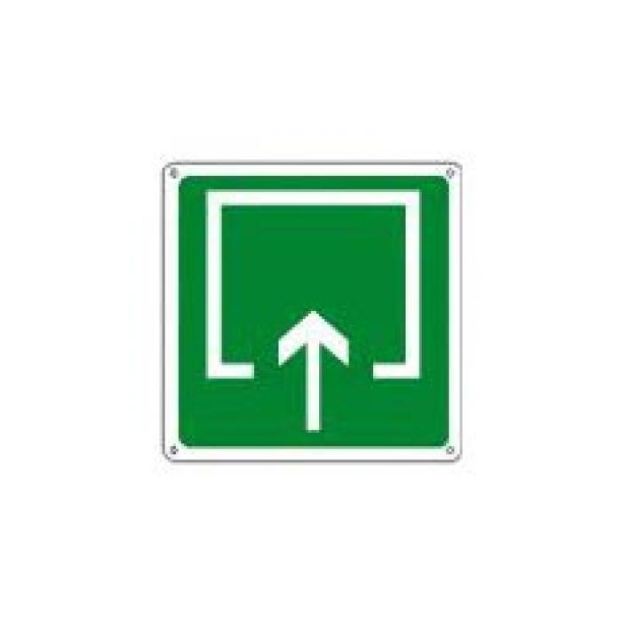 TrAdE Shop Traesio - Cartello Punto Di Raccolta Segnaletica Direzionale Sicurezza Avvertimento 8438942
