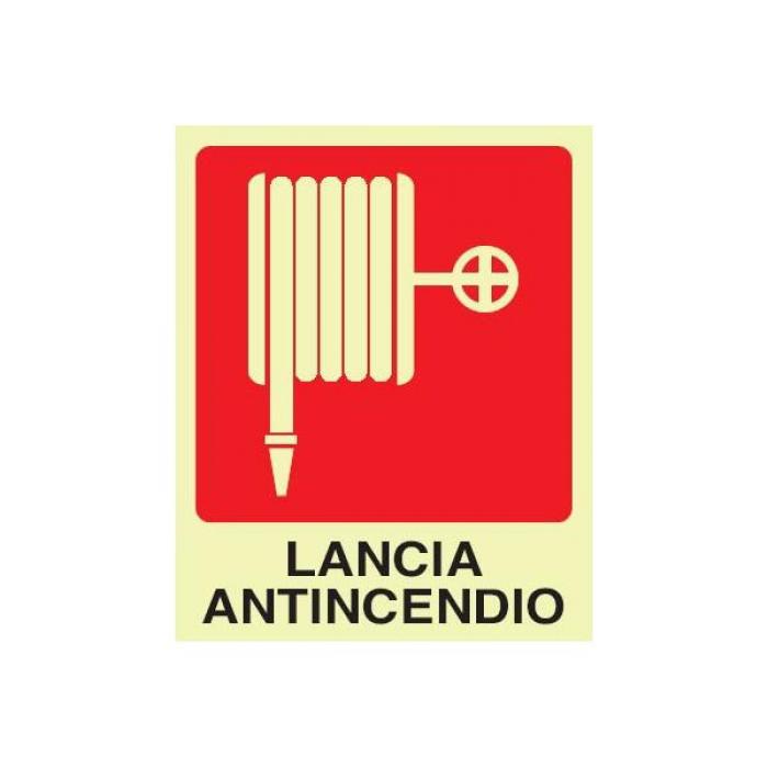Cartello Antincendio Accesso Vigili Del Fuoco – Pittogramma In Alluminio Dibond 29,7x10,5 Cm - 3