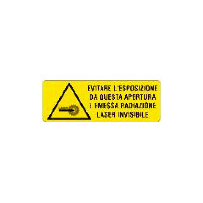 Segnale Simbolo Di Avvertimento Del Laser Simbolo Di Segno Di