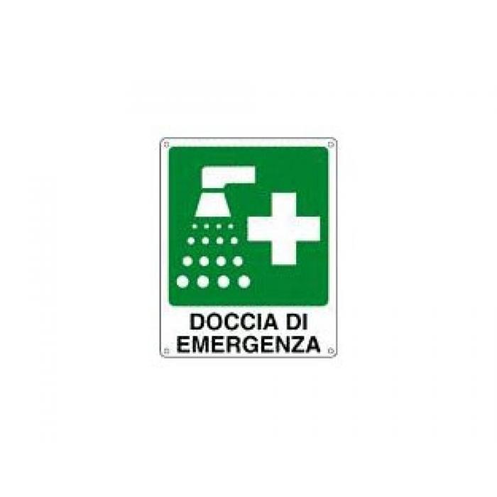 Cartello Doccia Di Emergenza Cartello Doccia Di Emergenza